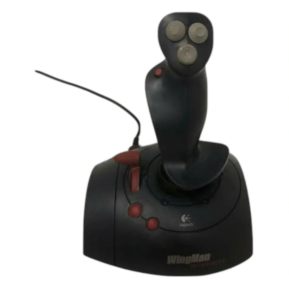 Logitech Wingman Interceptor J-YG8 Computer Gaming Joystick Controller